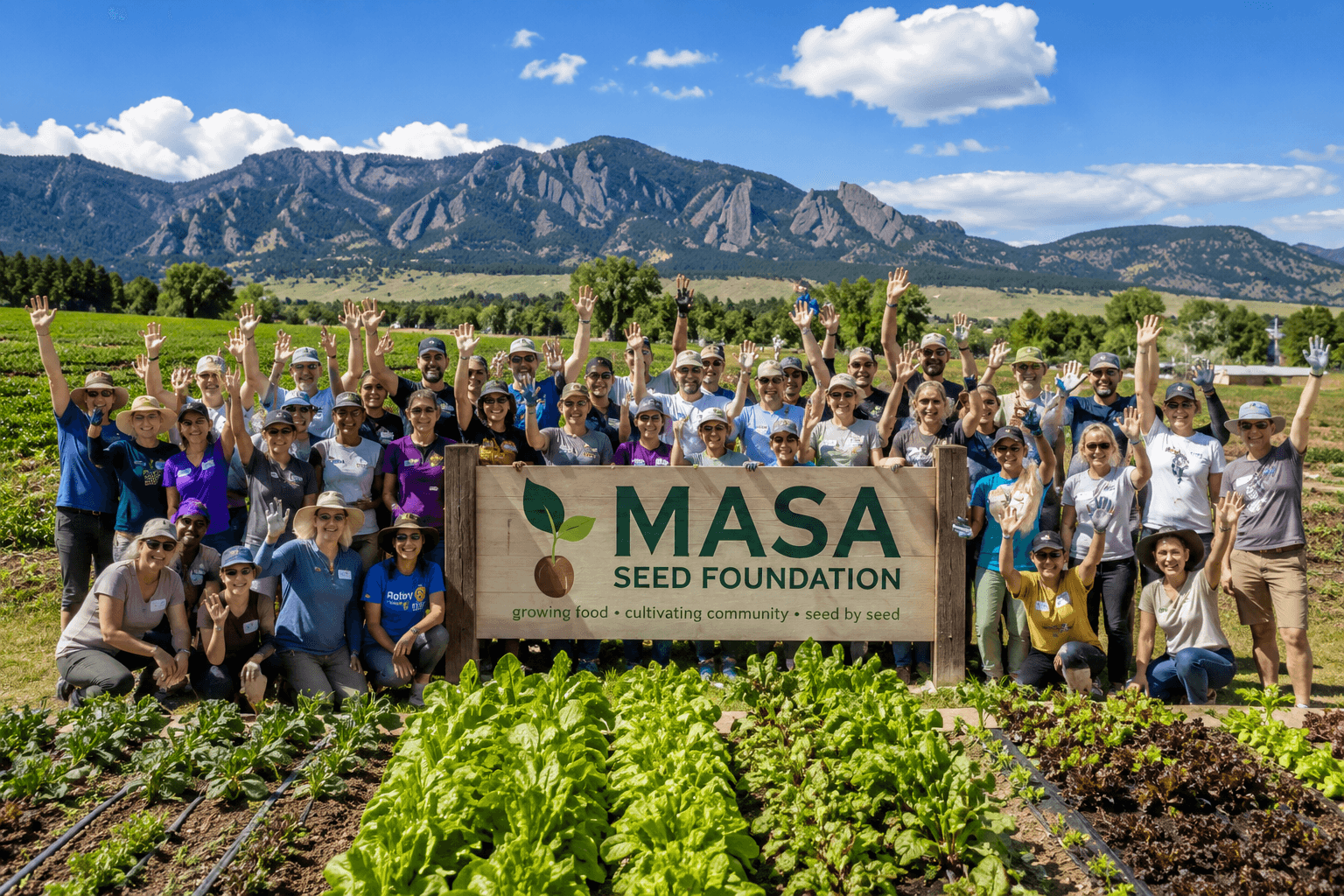 Epic Day of Service at MASA Farms