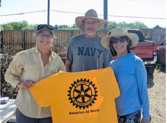 Rotary volunteers at MASA