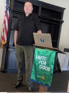Mighty Water presentation at Boulder Flatirons Rotary